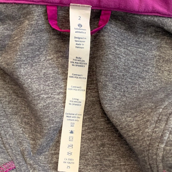 Lulu Lemon Running jacket - Picture 2 of 7